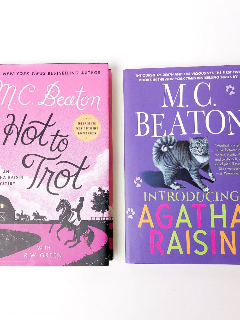 Two M. C. Beaton - Agatha Raisin Books